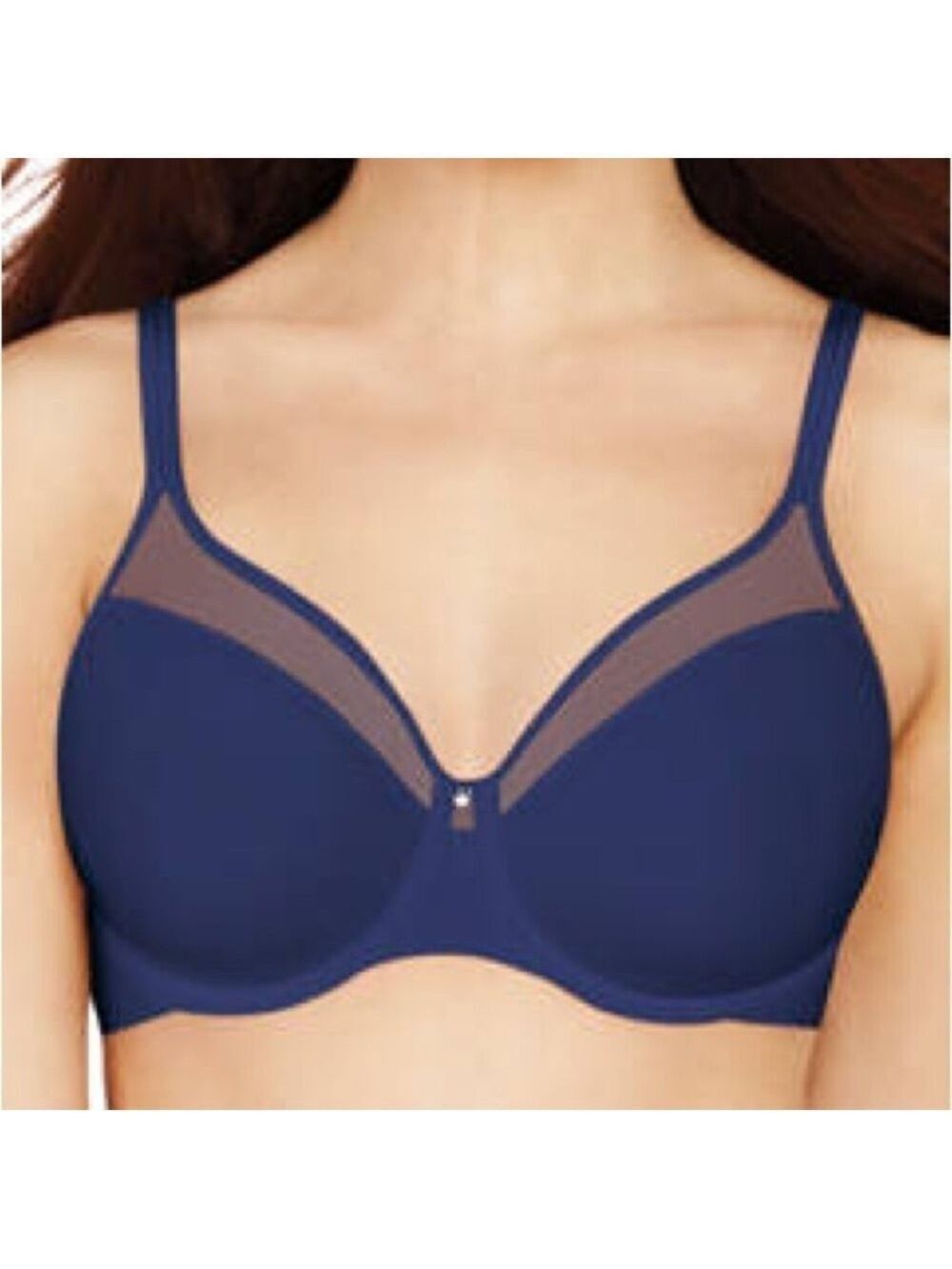 Bali Smoothing U Illusion Neckline Bra Sz 38DD